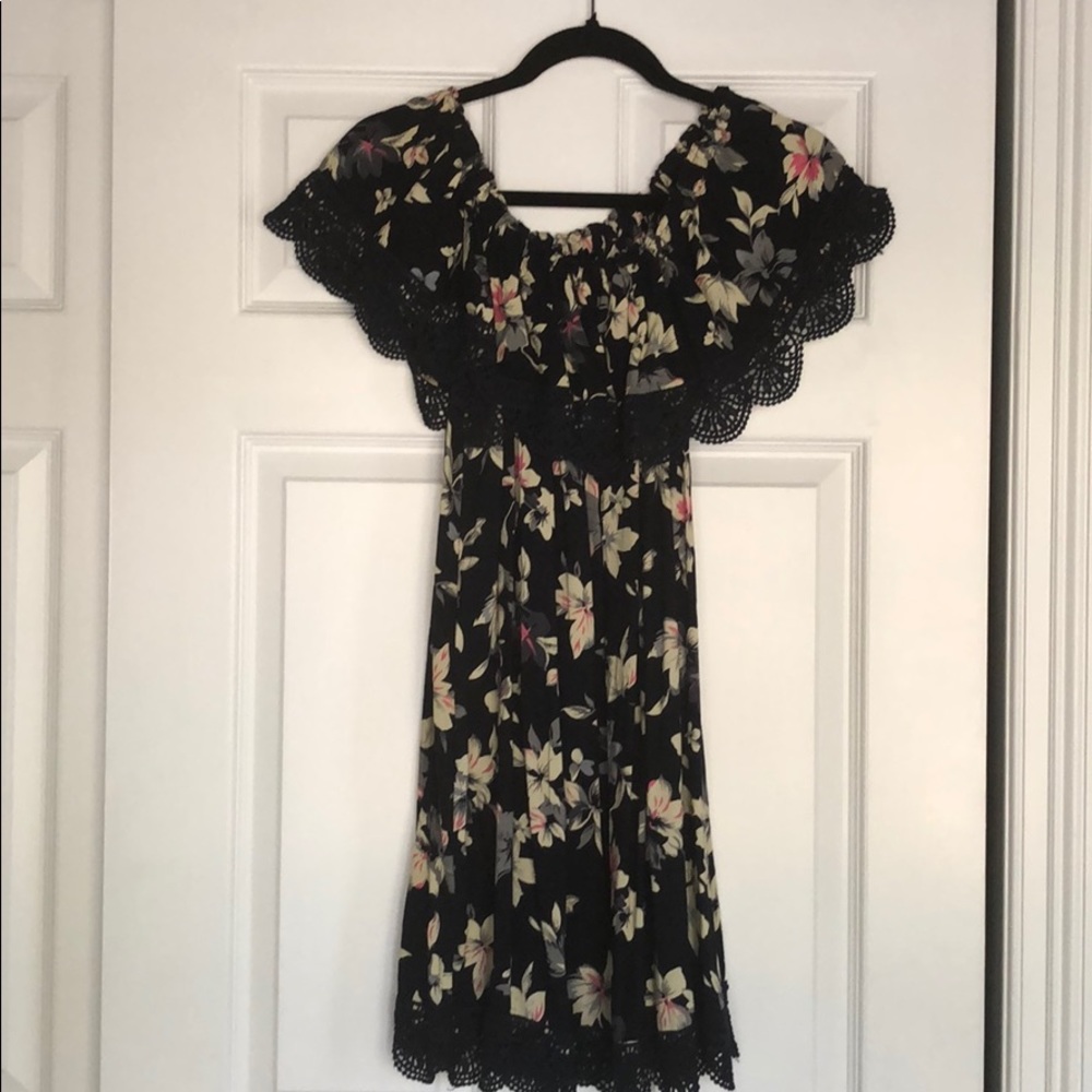 Off the shoulder dress